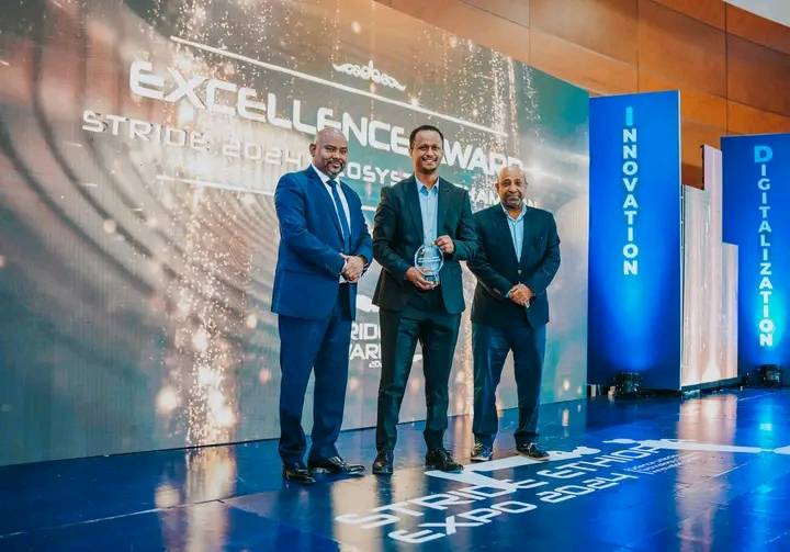 በSTRIDE 2024 ምርጥ የምርምርና ንግድ ሽልማት(Stride Award) ዘርፍ ሁለት የምርምር ውጤቶች ተሸልመዋል።