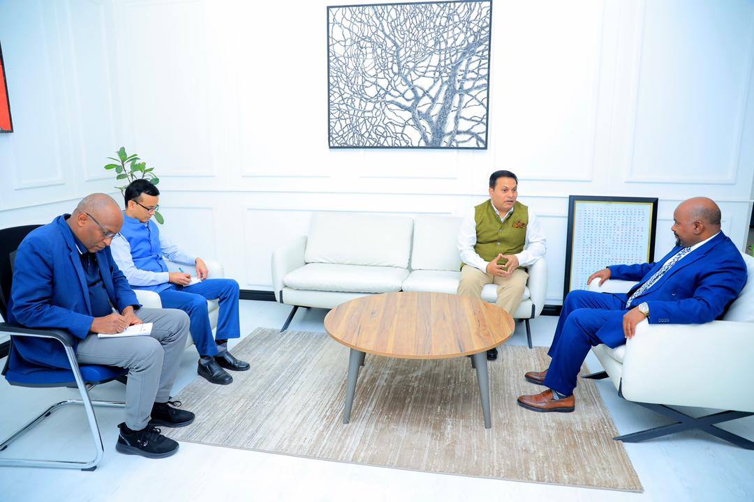 ኢትዮጵያና ህንድ በዲጂታል ኢትዮጵያ 2030 ስትራቴጂ ላይ በጋራ ለመስራት በሚያስችላቸው ጉዳይ ላይ መከሩ