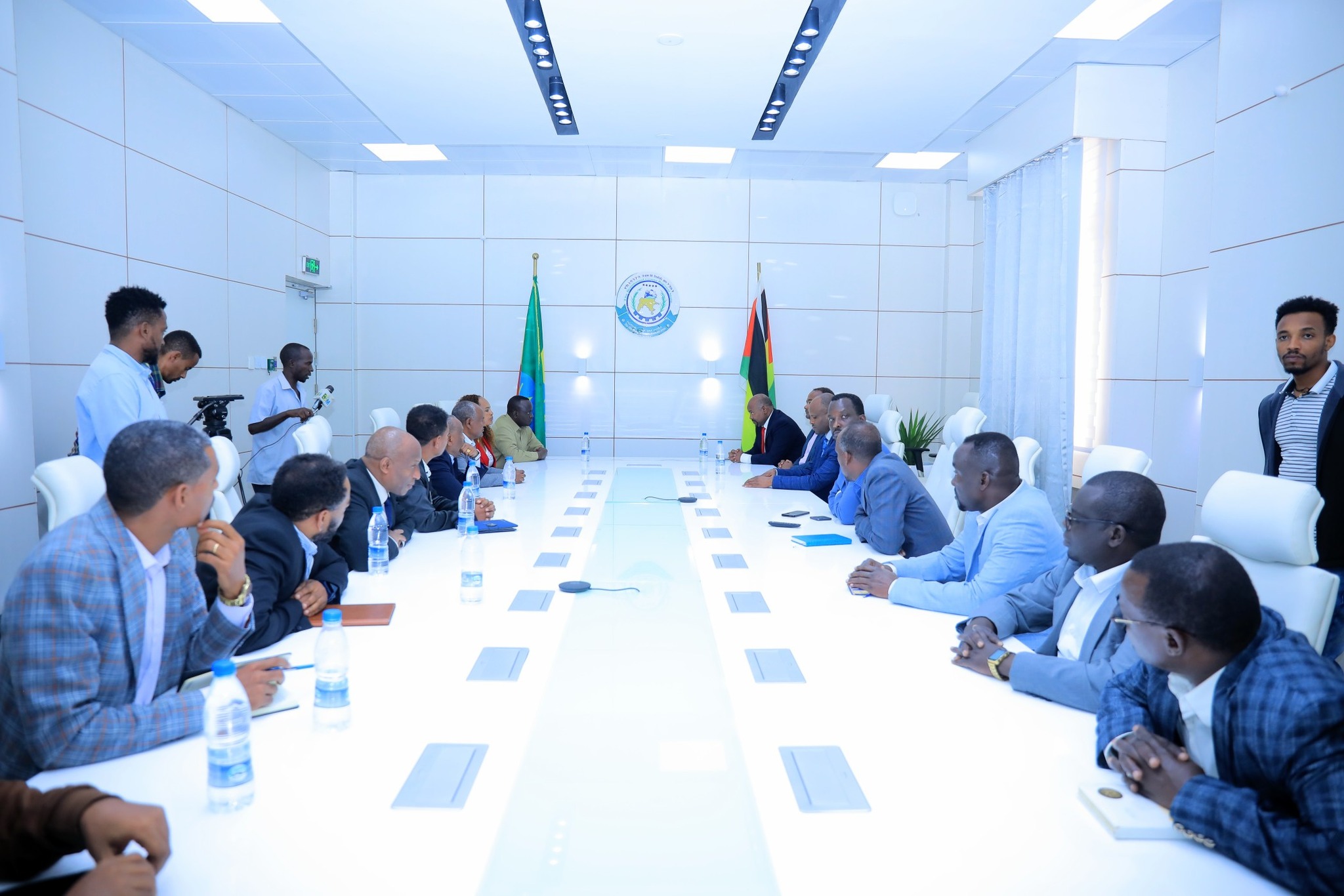 Minister of Innovation and Technology Dr. Belete Molla visited Assosa town and discussed various issues with the Head of Benishangul Gumuz Regional State, Ato Ashadle Hussein.