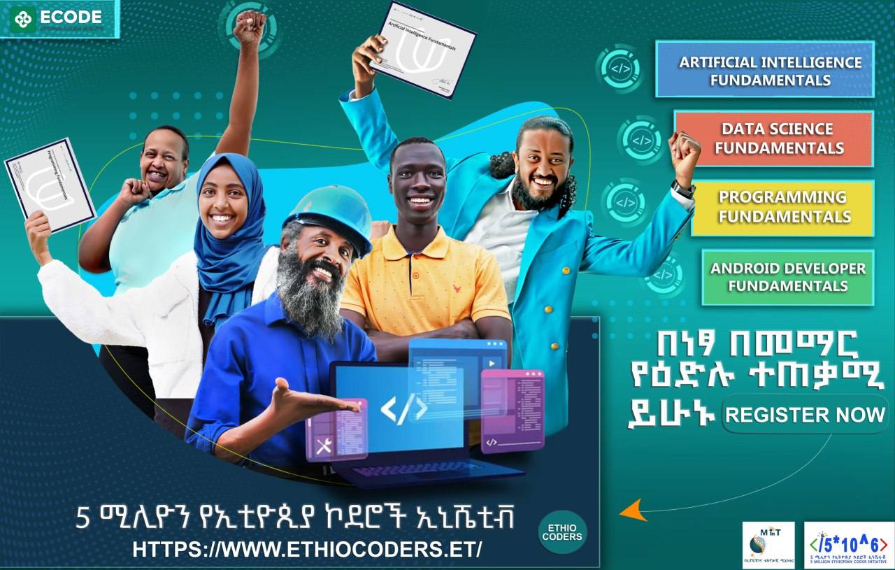 780 thousand citizens are undergoing five million Ethio Coders training –H.E Minister  Dr. Belete Molla