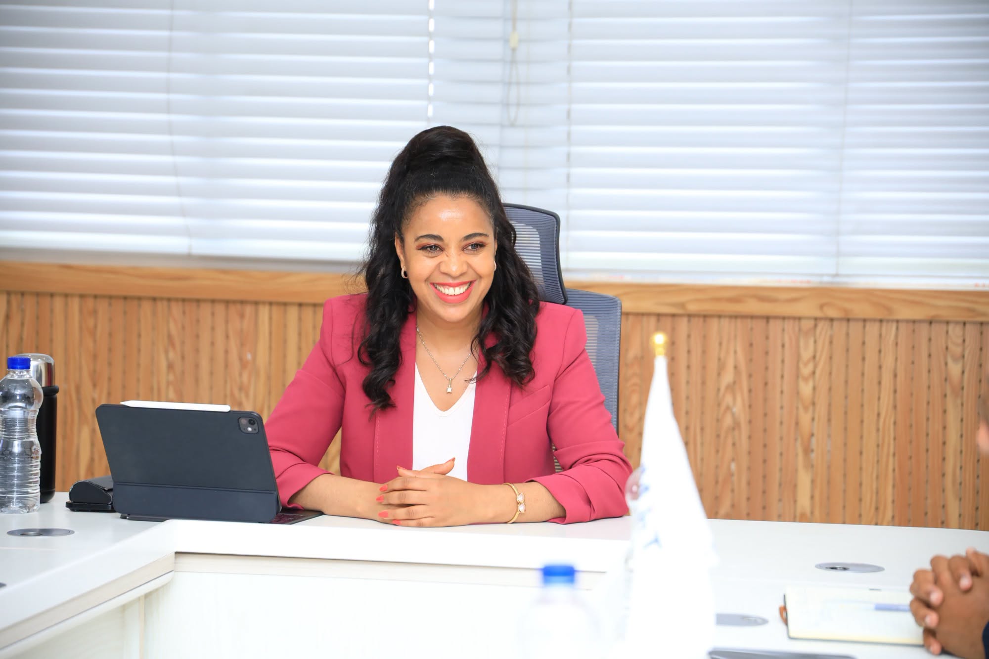 Honorable minister Frehiwot Tamiru gave direction to strengthen the capacity and national contribution of Space Science and Geospatial Institute.
