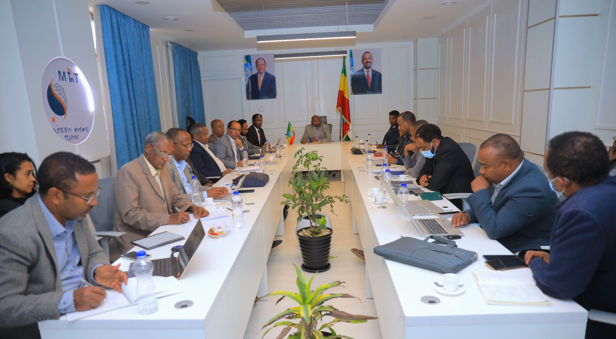 Innovation and technology sector six months plan implementation review has been held.