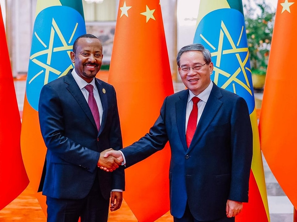 PM Abiy Engages in Bilateral Talks with his Chinese Counterpart  ____________________