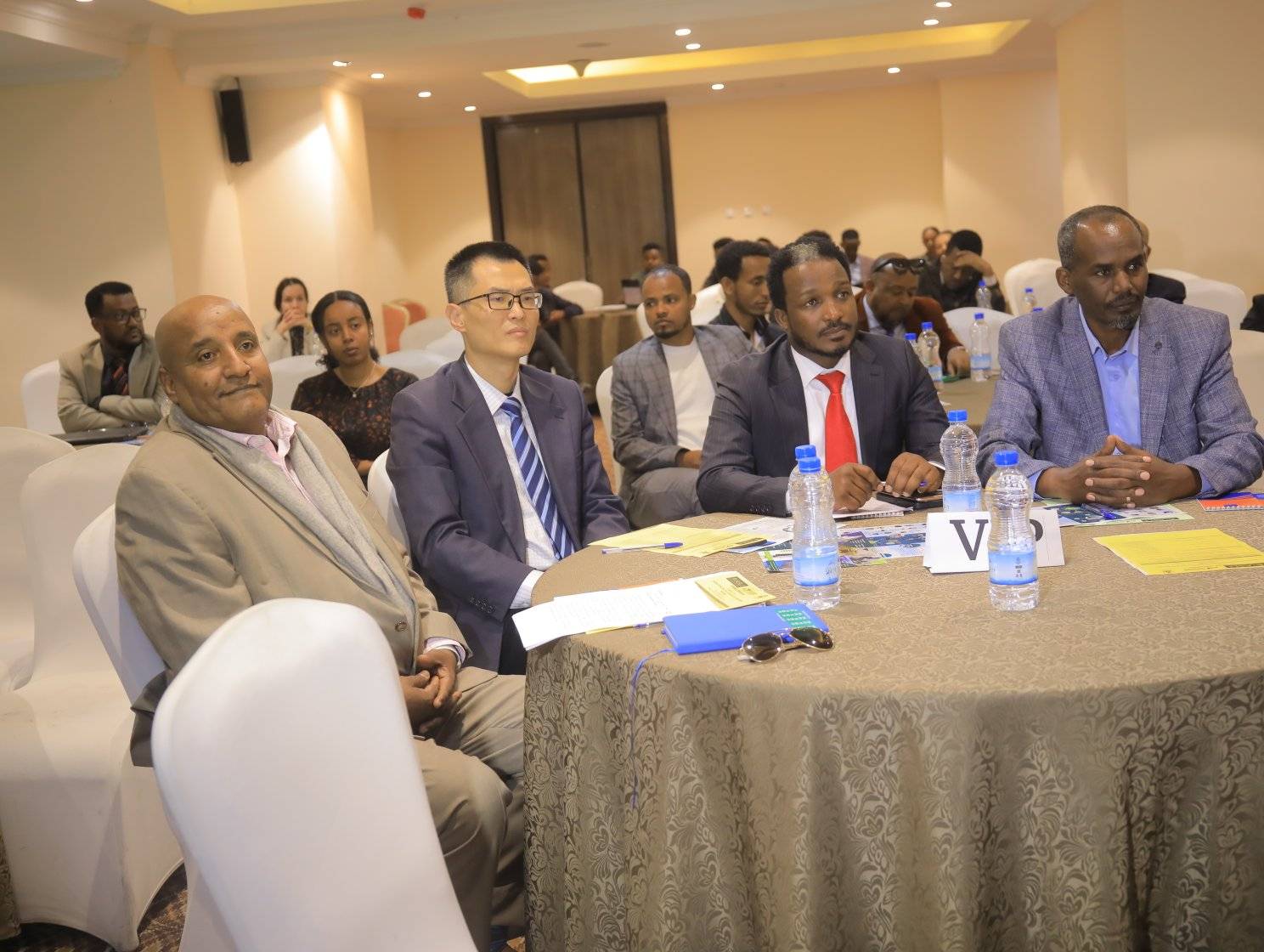 A training program was held to increase capacity in space diplomacy, policy and management in Africa H.E sate Minister for ICT and Digital Economy Yeshurun Alemayehu (PhD)