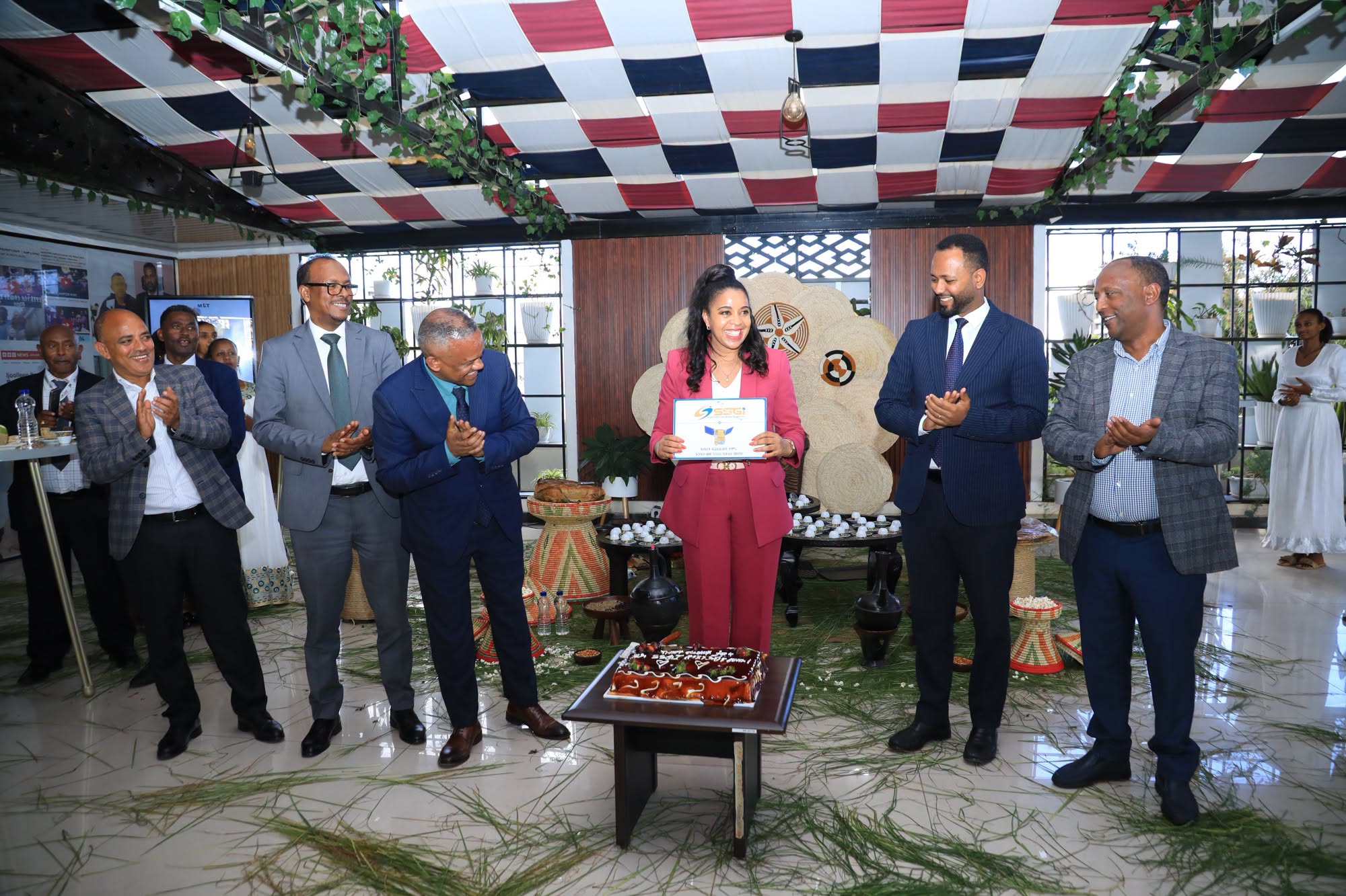 Minister Frehiwot Tamru Provides Strategic Direction to Further Strengthen the Space Science and Geospatial Institute’s Capacity and National Contribution